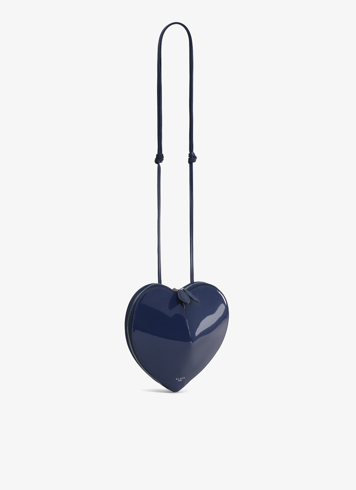 LE CŒUR BAG IN CALFSKIN ALAÏA DARK BLUE LE CŒUR BAG IN CALFSKIN